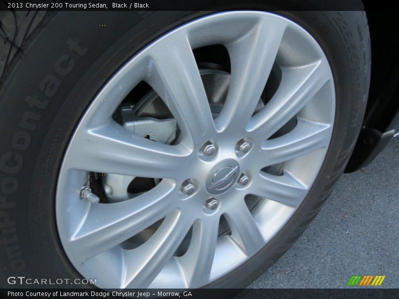 Black / Black 2013 Chrysler 200 Touring Sedan
