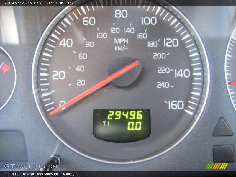 Black / Off Black 2009 Volvo XC90 3.2