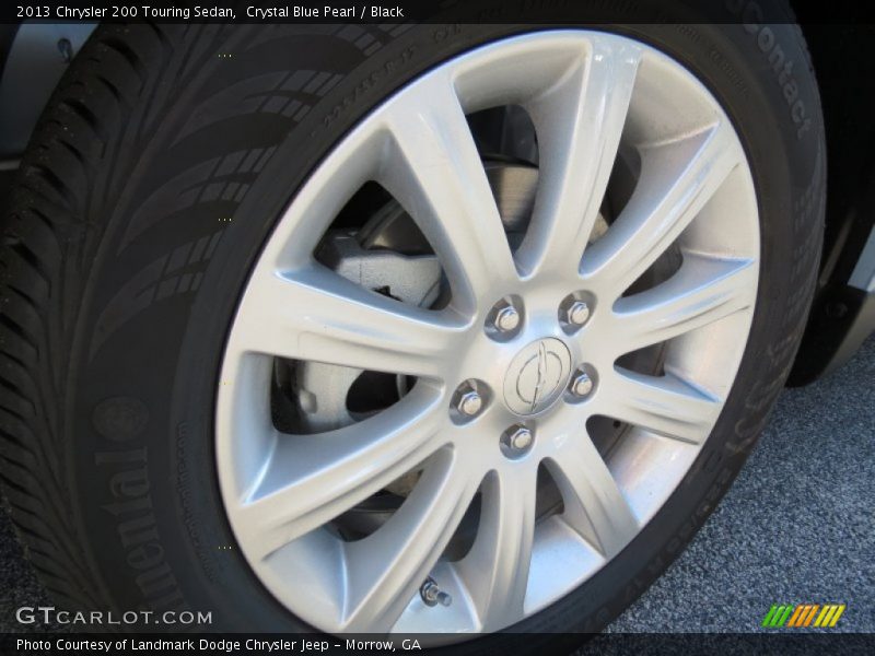 Crystal Blue Pearl / Black 2013 Chrysler 200 Touring Sedan