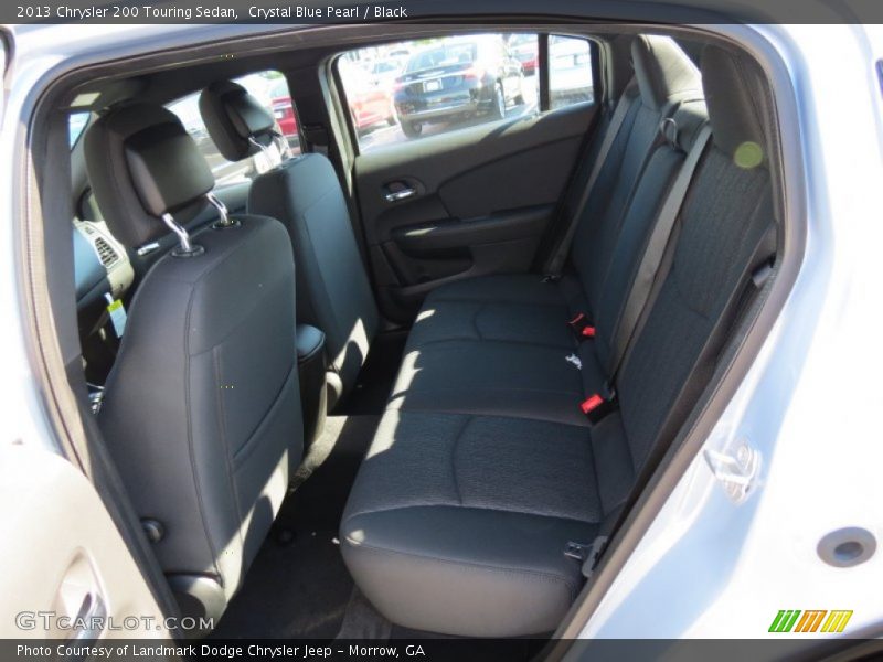 Crystal Blue Pearl / Black 2013 Chrysler 200 Touring Sedan