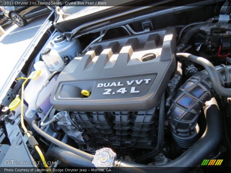 Crystal Blue Pearl / Black 2013 Chrysler 200 Touring Sedan