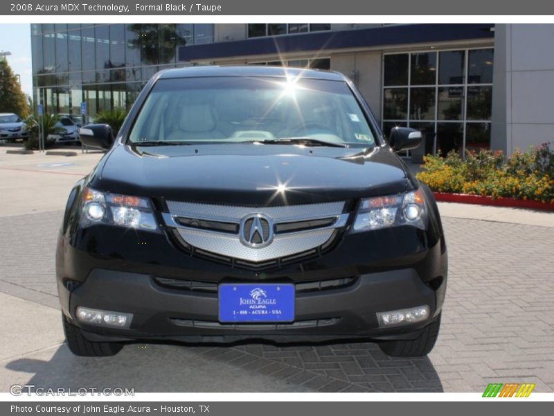 Formal Black / Taupe 2008 Acura MDX Technology