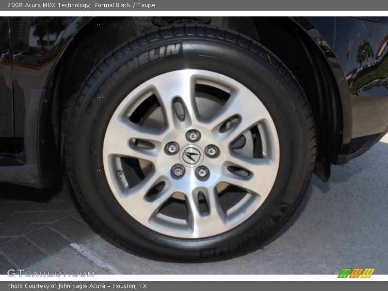 Formal Black / Taupe 2008 Acura MDX Technology
