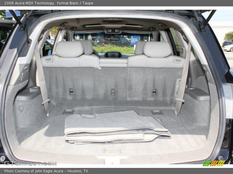 Formal Black / Taupe 2008 Acura MDX Technology
