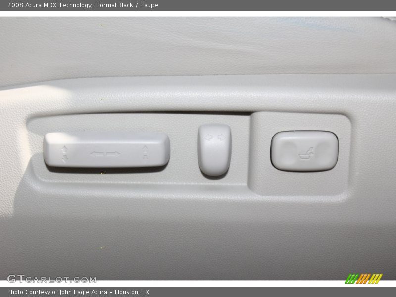 Formal Black / Taupe 2008 Acura MDX Technology
