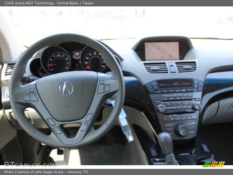 Formal Black / Taupe 2008 Acura MDX Technology