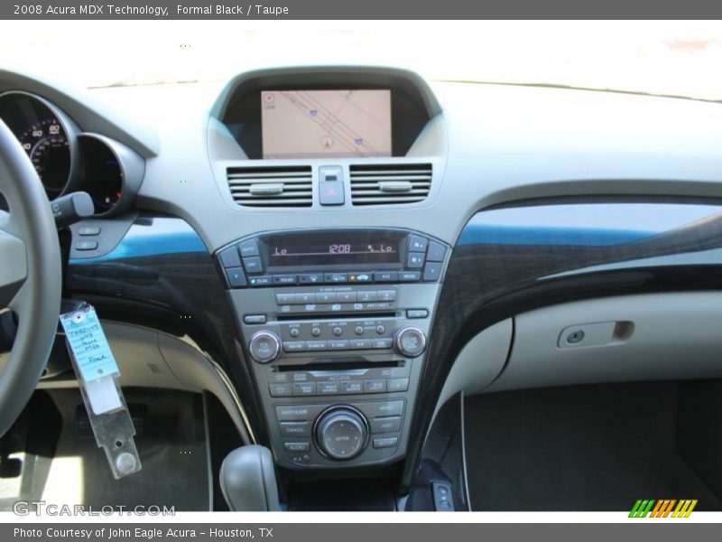 Formal Black / Taupe 2008 Acura MDX Technology
