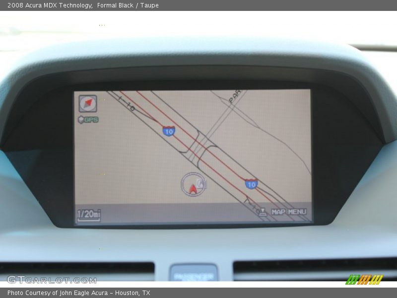 Formal Black / Taupe 2008 Acura MDX Technology