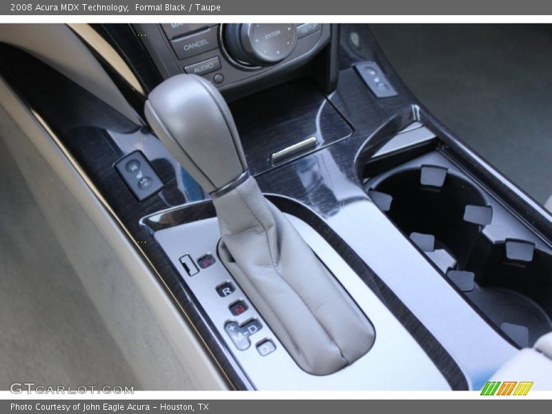Formal Black / Taupe 2008 Acura MDX Technology
