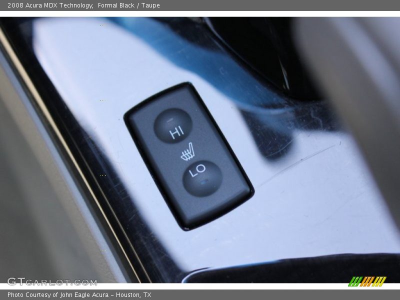 Formal Black / Taupe 2008 Acura MDX Technology