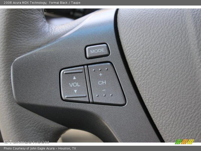 Formal Black / Taupe 2008 Acura MDX Technology