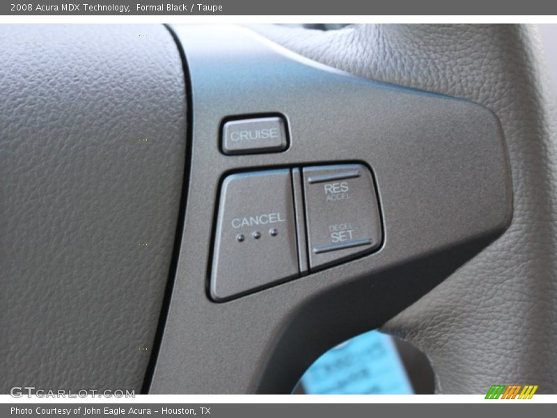 Formal Black / Taupe 2008 Acura MDX Technology