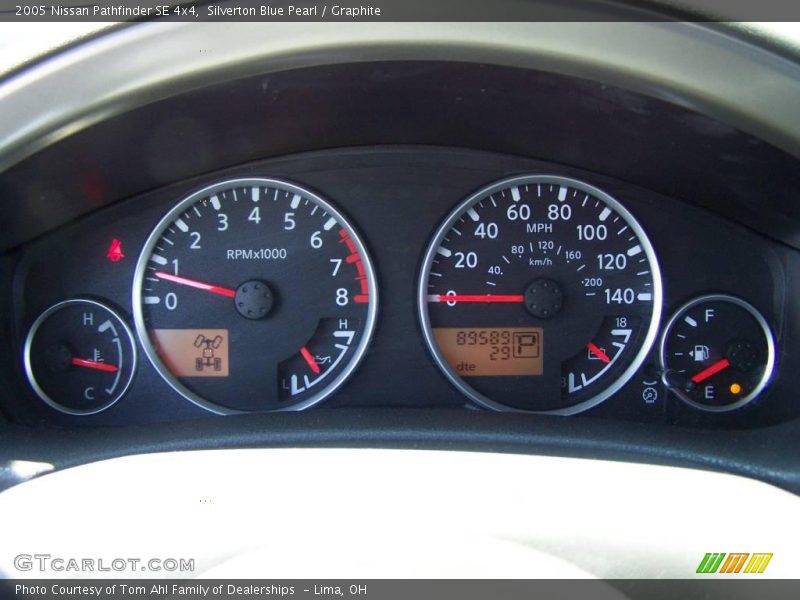 Silverton Blue Pearl / Graphite 2005 Nissan Pathfinder SE 4x4