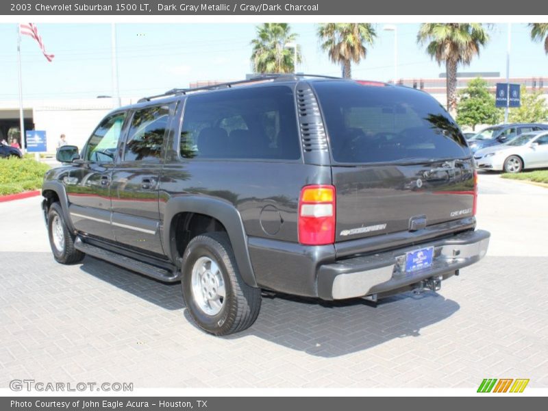 Dark Gray Metallic / Gray/Dark Charcoal 2003 Chevrolet Suburban 1500 LT