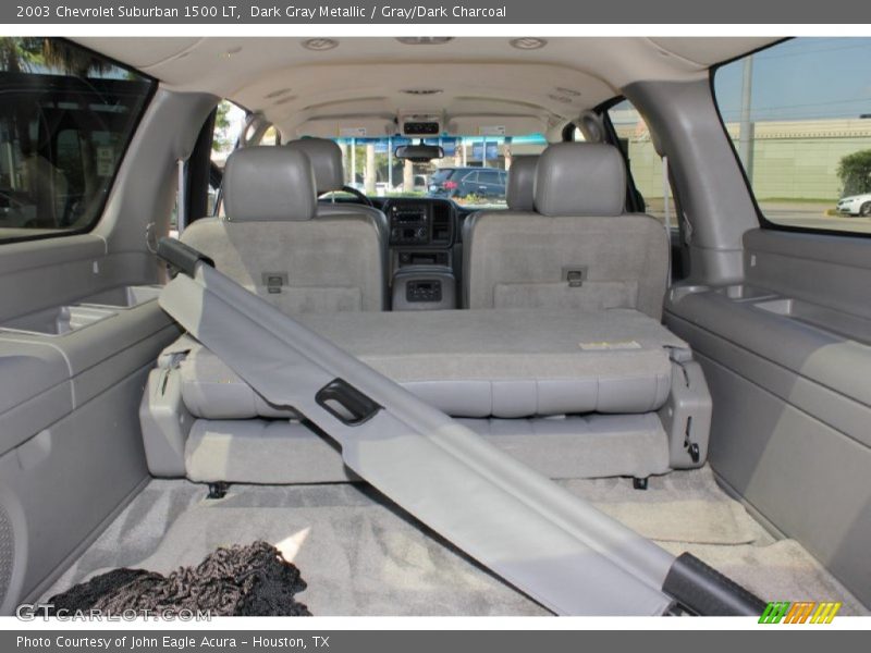 Dark Gray Metallic / Gray/Dark Charcoal 2003 Chevrolet Suburban 1500 LT