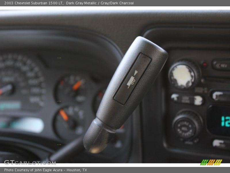 Dark Gray Metallic / Gray/Dark Charcoal 2003 Chevrolet Suburban 1500 LT