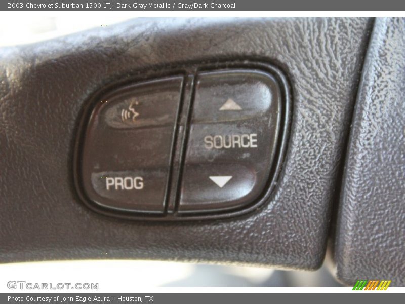 Dark Gray Metallic / Gray/Dark Charcoal 2003 Chevrolet Suburban 1500 LT