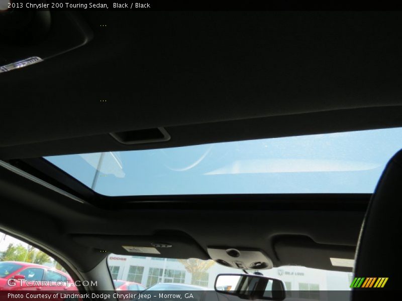 Black / Black 2013 Chrysler 200 Touring Sedan