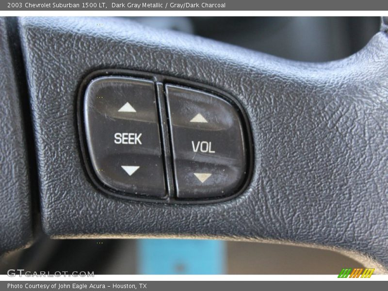 Dark Gray Metallic / Gray/Dark Charcoal 2003 Chevrolet Suburban 1500 LT