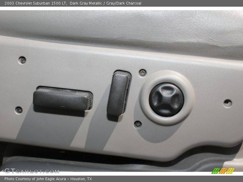 Dark Gray Metallic / Gray/Dark Charcoal 2003 Chevrolet Suburban 1500 LT