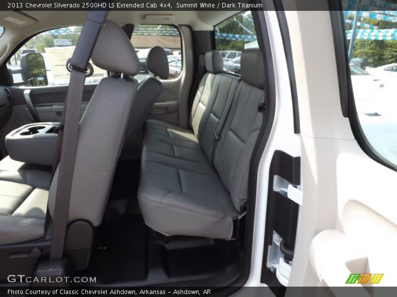 Summit White / Dark Titanium 2013 Chevrolet Silverado 2500HD LS Extended Cab 4x4