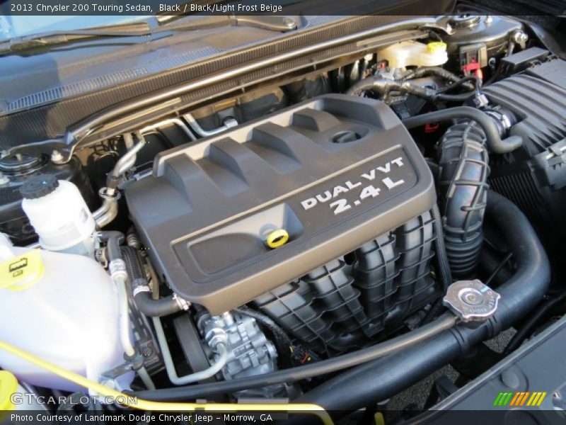 Black / Black/Light Frost Beige 2013 Chrysler 200 Touring Sedan