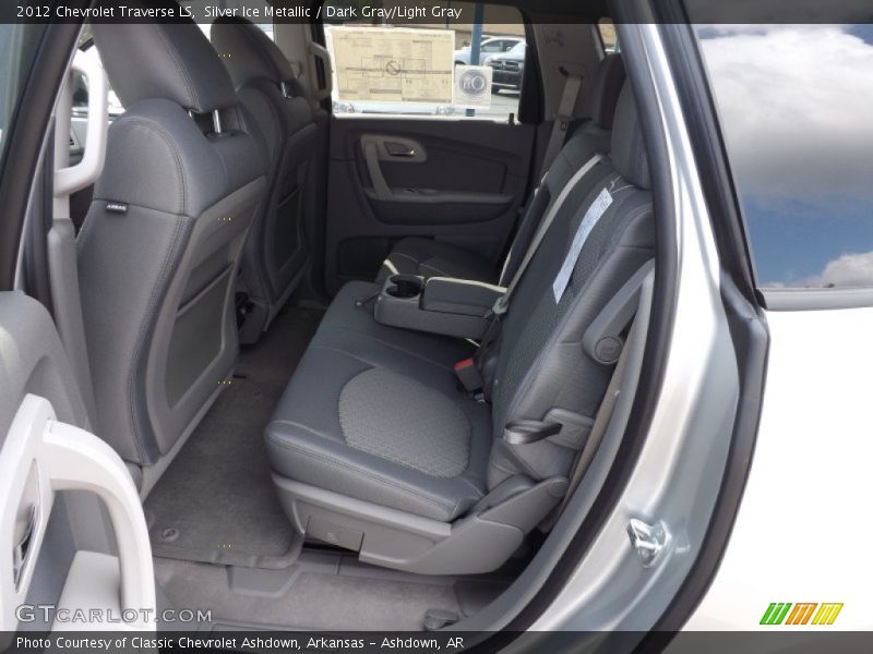 Silver Ice Metallic / Dark Gray/Light Gray 2012 Chevrolet Traverse LS