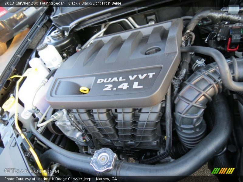 Black / Black/Light Frost Beige 2013 Chrysler 200 Touring Sedan