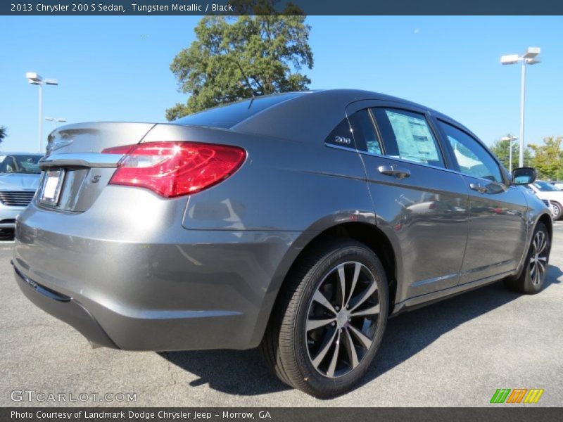 Tungsten Metallic / Black 2013 Chrysler 200 S Sedan
