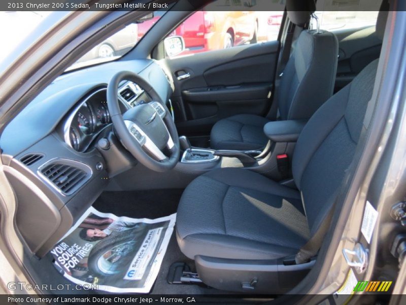 Tungsten Metallic / Black 2013 Chrysler 200 S Sedan
