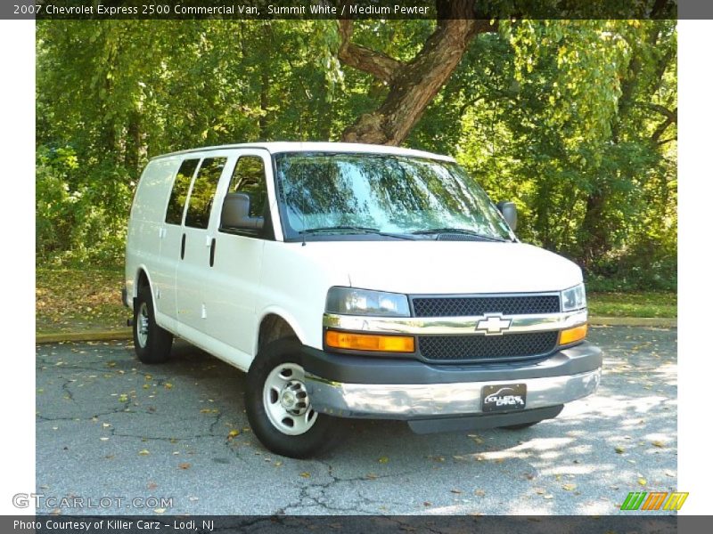 Summit White / Medium Pewter 2007 Chevrolet Express 2500 Commercial Van