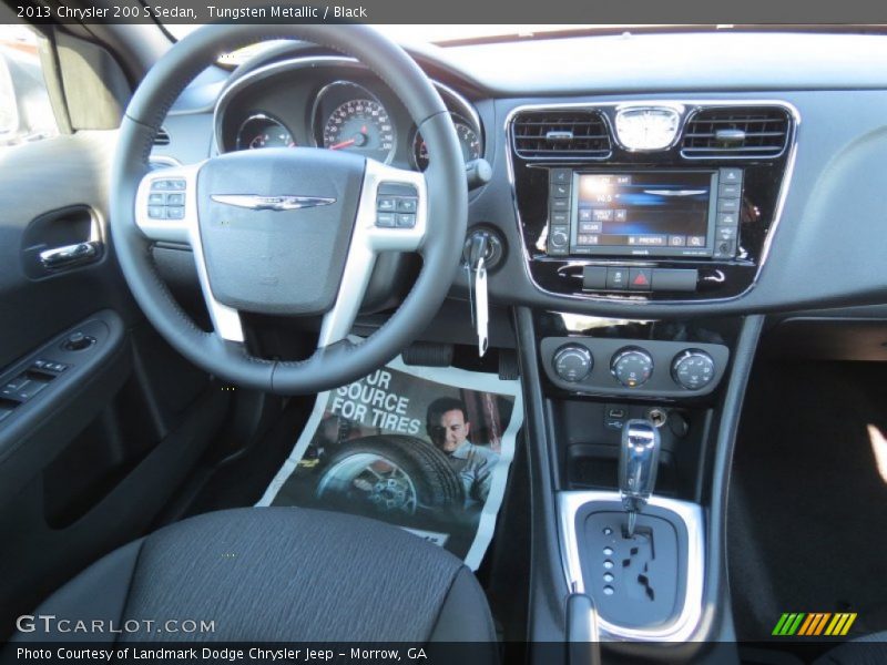 Tungsten Metallic / Black 2013 Chrysler 200 S Sedan