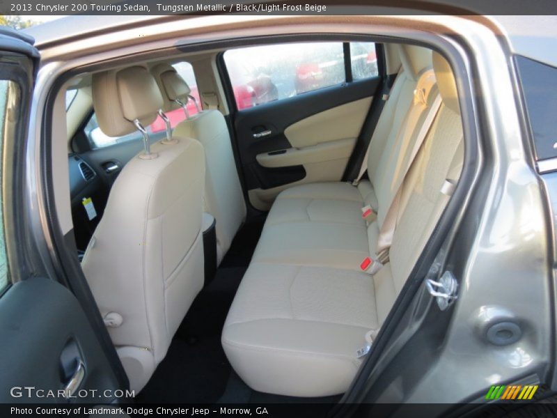 Tungsten Metallic / Black/Light Frost Beige 2013 Chrysler 200 Touring Sedan