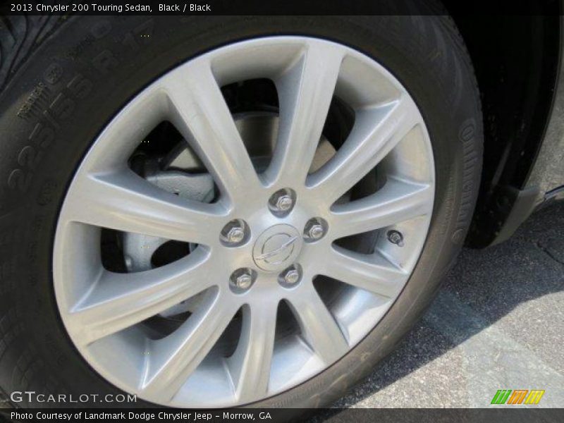 Black / Black 2013 Chrysler 200 Touring Sedan
