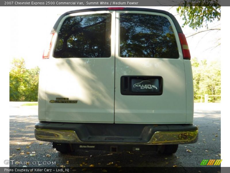 Summit White / Medium Pewter 2007 Chevrolet Express 2500 Commercial Van