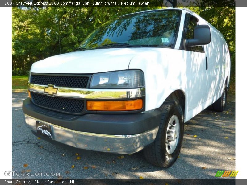 Summit White / Medium Pewter 2007 Chevrolet Express 2500 Commercial Van