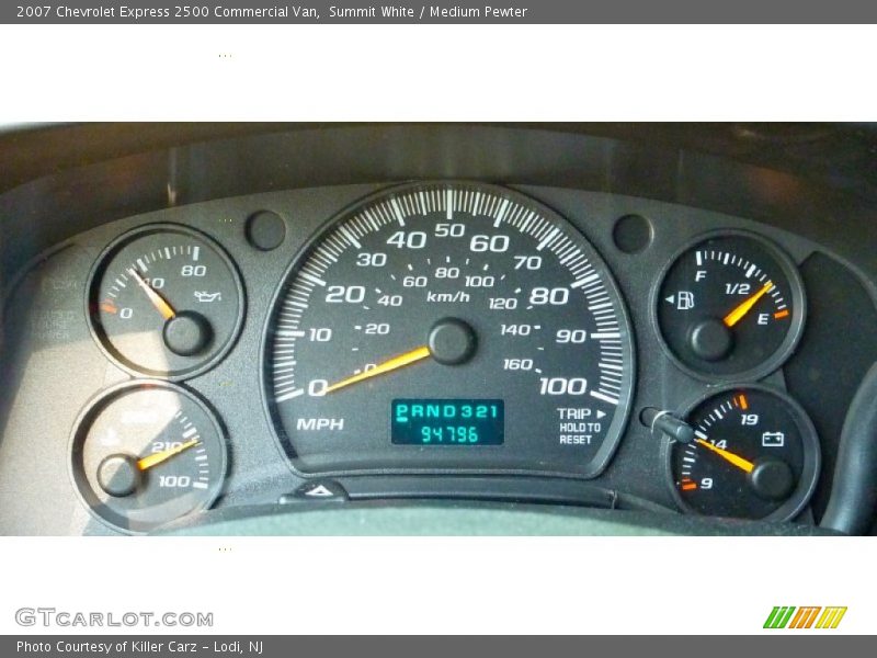 Summit White / Medium Pewter 2007 Chevrolet Express 2500 Commercial Van