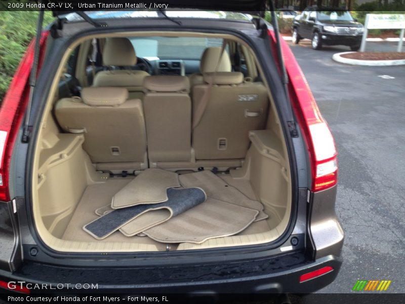 Urban Titanium Metallic / Ivory 2009 Honda CR-V LX