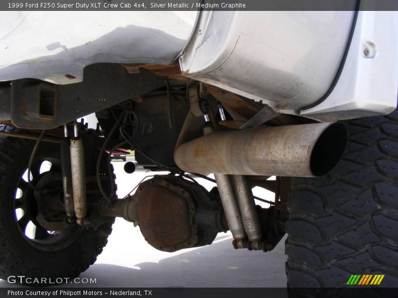 Silver Metallic / Medium Graphite 1999 Ford F250 Super Duty XLT Crew Cab 4x4