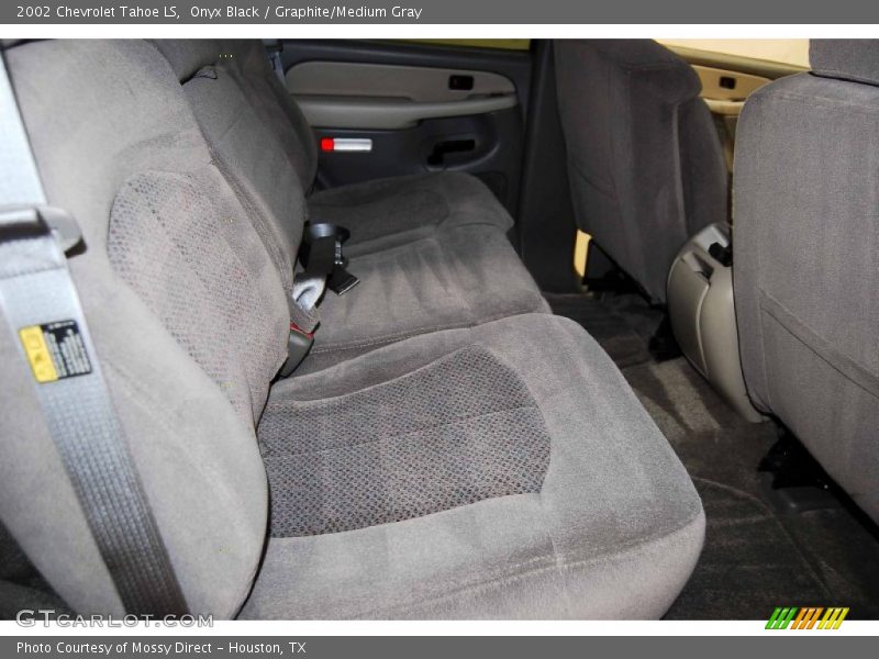 Onyx Black / Graphite/Medium Gray 2002 Chevrolet Tahoe LS
