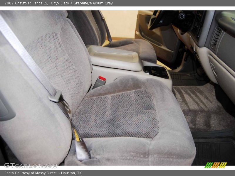 Onyx Black / Graphite/Medium Gray 2002 Chevrolet Tahoe LS