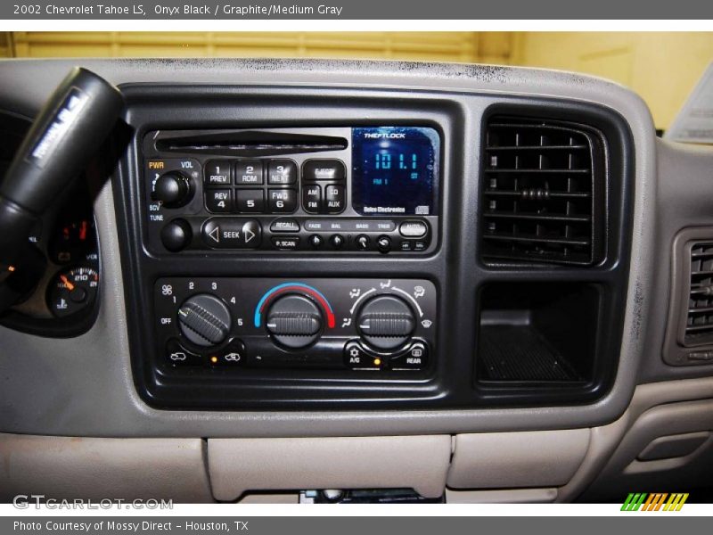 Controls of 2002 Tahoe LS