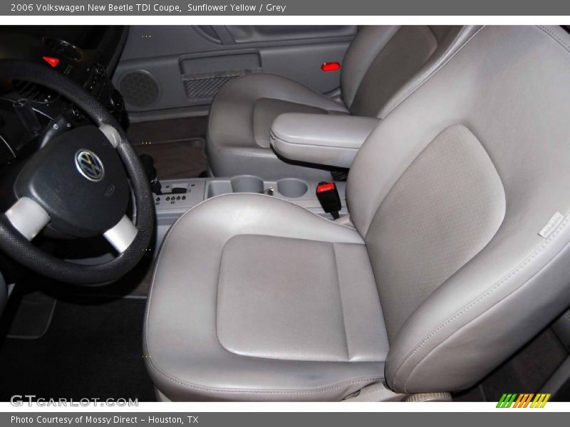 Sunflower Yellow / Grey 2006 Volkswagen New Beetle TDI Coupe