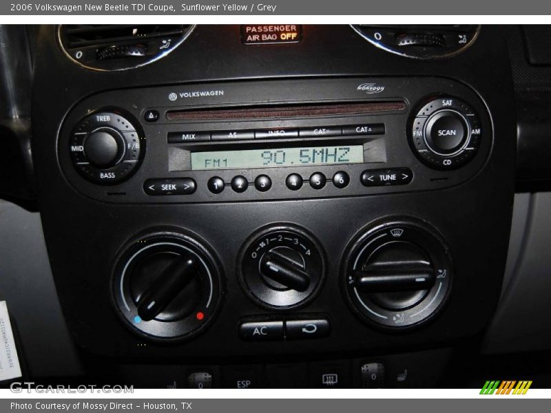 Sunflower Yellow / Grey 2006 Volkswagen New Beetle TDI Coupe