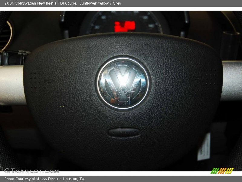 Sunflower Yellow / Grey 2006 Volkswagen New Beetle TDI Coupe
