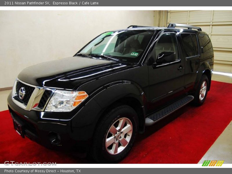 Espresso Black / Cafe Latte 2011 Nissan Pathfinder SV