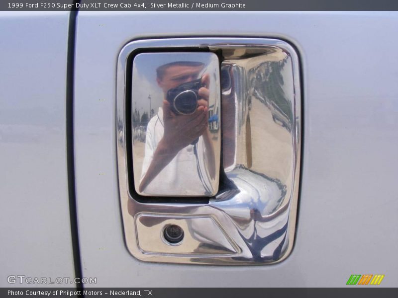 Silver Metallic / Medium Graphite 1999 Ford F250 Super Duty XLT Crew Cab 4x4