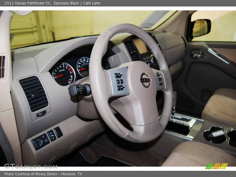 Espresso Black / Cafe Latte 2011 Nissan Pathfinder SV