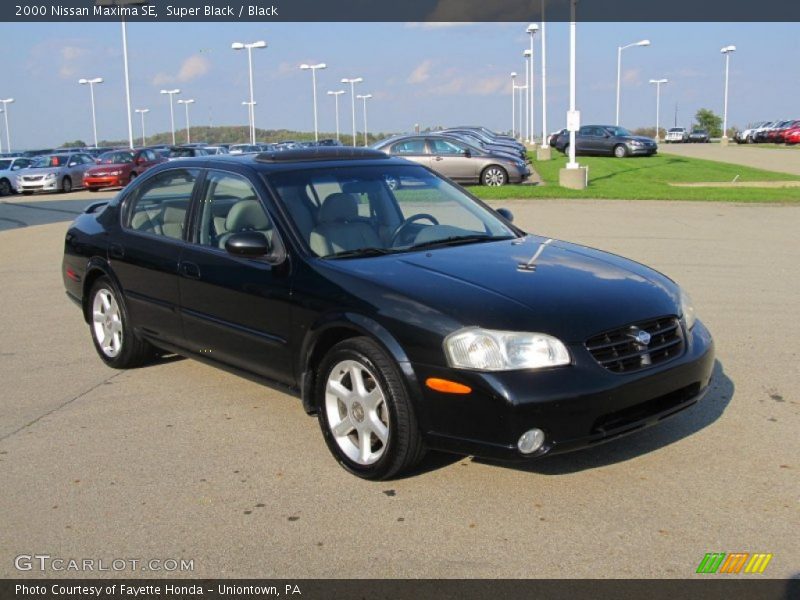 Super Black / Black 2000 Nissan Maxima SE