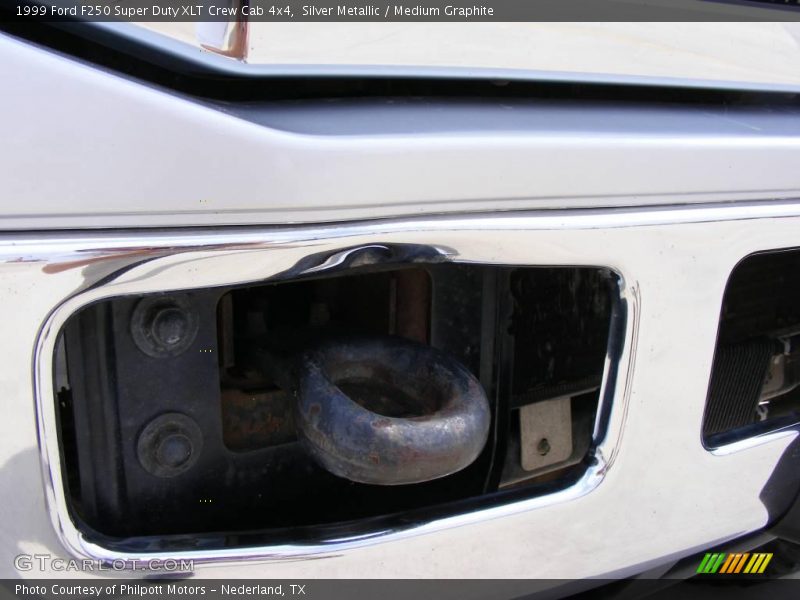 Silver Metallic / Medium Graphite 1999 Ford F250 Super Duty XLT Crew Cab 4x4